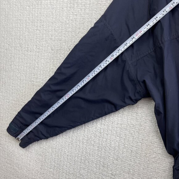 VTG Chlorophylle H. Tech Polartec Full Zip Jacket Fleece Dark Blue Men Sz Large - Picture 11 of 16